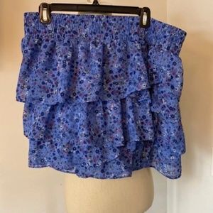 GAP Floral Ruffle Skirt